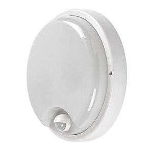 Rabalux Bílé fasádní LED svítidlo s pohybovým čidlem Lonato 18W IP65 77214 obraz