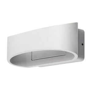 Rabalux Bílé fasádní LED svítidlo Gerla 9W IP54 77178 obraz