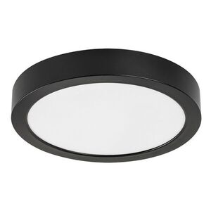 Rabalux Černé stropní LED svítidlo Shaun Plus kulaté 220mm 24W IP44 75075 obraz