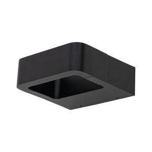 TK Lighting Černé fasádní LED svítidlo Arius 10W IP54 TK18204 obraz