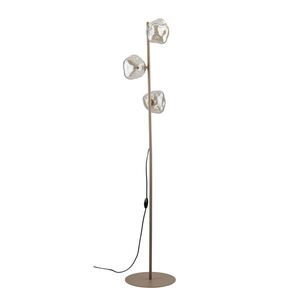 TK Lighting Béžová stojací lampa Lava pro žárovku 3x G9 TK16153 obraz