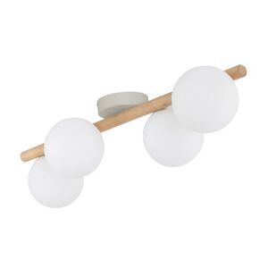 TK Lighting Stropní svítidlo Estera Wood s dekorem dřeva pro žárovku 4x G9 TK5769 obraz