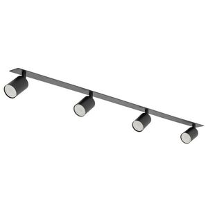 TK Lighting Černé vestavné stropní svítidlo Nex pro žárovku 4x GU10 TK10801 obraz