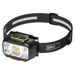 EMOS LED hybridní nabíjecí čelovka 550lm, 110m, Li-Pol / 3x AAA P3546 obraz