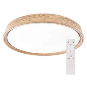 EMOS Stropní LED svítidlo ILVI s dekorem dřeva 400mm 30W CCT s DO ZM5160 obraz