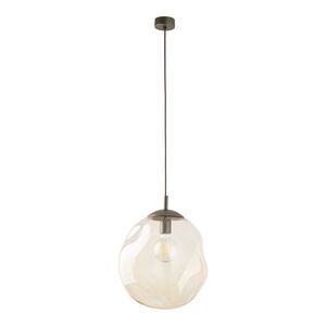 TK Lighting Hnědý závěsný lustr Lava 350mm pro žárovku E27 TK11324 obraz