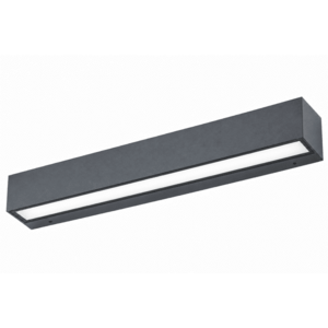 Ecolite Antracitové fasádní LED svítidlo Stix 2x 12W IP44 Z1381C1-CR obraz