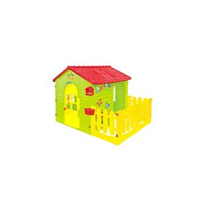 Mochtoys zahradní domek s plotem velký obraz