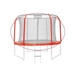Sada krytu pružin a rukávů pro trampolínu 305 cm - červená obraz