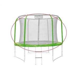 Sada krytu pružin a rukávů pro trampolínu 305 cm - zelená obraz