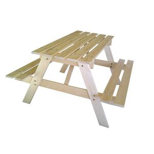 Dětská dřevěná souprava PIKNIK 70 cm obraz