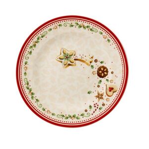 Villeroy & Boch Winter Bakery Delight dezertní talíř, padající hvězda, Ø 22 cm 14-8612-2642 obraz