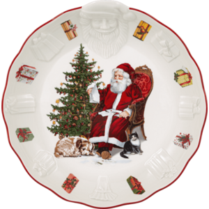 Villeroy & Boch Toy‘s Fantasy 2021 mísa s reliéfem Santy, 24 x 25 cm 14-8332-3614 obraz
