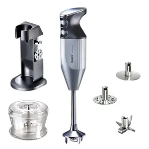 Bamix Ponorný tyčový mixér Deluxe, typ C, 200 W, stříbrná 1010.006 obraz
