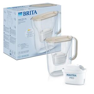 Brita Filtrační konvice Style Essential s filtrem Maxtra Pro Pure Performance, 2, 4 l, písková 1057794 obraz