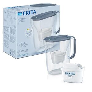 Brita Filtrační konvice Style Essential s filtrem Maxtra Pro Pure Performance, 2, 4 l, šedomodrá 1057790 obraz