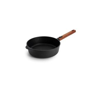 Woll Nepřilnavá soté pánev Eco Logic QXR s dřevěnou odnímatelnou rukojetí, Ø 24 cm 1724WLCI-Q obraz