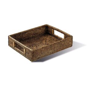 Sambonet Ratanový servírovací podnos, kolekce Radici, 32, 5 x 26, 5 cm, medově hnědá 58233-05 obraz