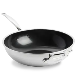GreenPan Premiere nerezová wok pánev s keramickým povrchem, 30 cm CC003821-001 obraz