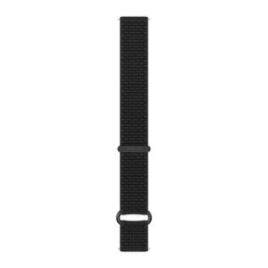 Polar Nylonový řemínek 22 mm suchý zip M/L, černá 910113029 obraz