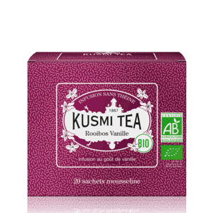 Kusmi Tea Porcovaný bylinný čaj Vanilla Rooibos Bio, 20 sáčků 21666A1120 obraz