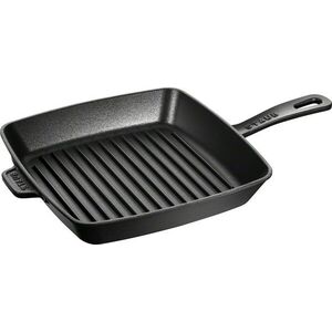Staub Litinová americká grilovací pánev, černá, 30 cm 1003307 obraz