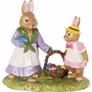 Villeroy & Boch Bunny Tales velikonoční dekorace, zajíčci s košíčkem 14-8662-6332 obraz