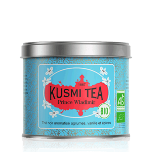 Kusmi Tea Sypaný černý čaj Prince Vladimir Bio, kovová dóza 100 g 21716A1070 obraz