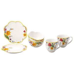 Villeroy & Boch Spring Awakening snídaňová sada pro 2 osoby, 6 ks 14-8638-7281 obraz