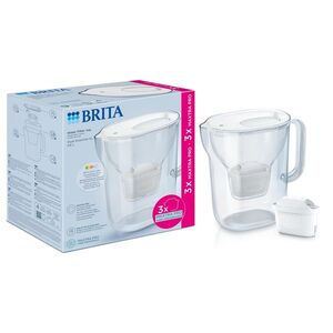 Brita Filtrační konvice Style Essential XL se 3 filtry Maxtra Pro Pure Performance, 3, 6 l, bílá 1058702 obraz
