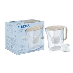 Brita Filtrační konvice Style Essential XL s filtrem Maxtra Pro Pure Performance, 3, 6 l, písková 1057787 obraz