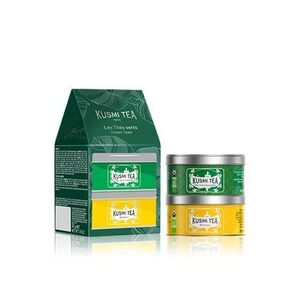 Kusmi Tea Sada dvou miniatur zelených sypaných čajů Spearmint & BB Detox, 2x 20 g 21326A1430 obraz