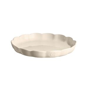 Emile Henry Nízká koláčová forma Madeleine, Ø 31 cm, slonová kost 026053 obraz