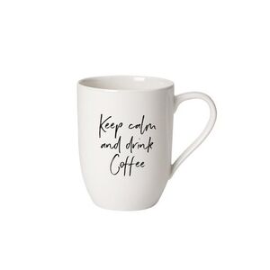 Villeroy & Boch Statement hrnek "Keep calm and drink coffee", 0, 34 l 10-1621-9652 obraz