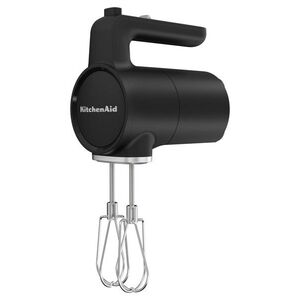KitchenAid Bezdrátový ruční šlehač GO (bez baterie), 5KHMR700BM, černá mat 5KHMR700BM obraz