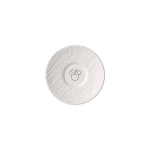 Villeroy & Boch Espresso podšálek Manufacture Rock Blanc – Mickey Mouse, Ø 12 cm 10-4720-1430 obraz
