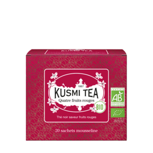 Kusmi Tea Porcovaný černý čaj Four Red Fruits Bio, 20 sáčků 21715A1120 obraz