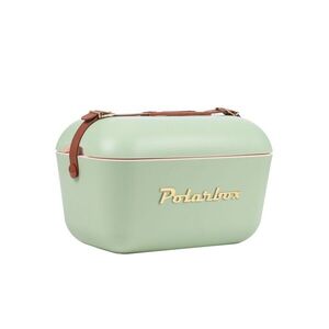Polarbox Chladicí box Classic Gold 12 l, olivová PLB12/GREEN/GOLD obraz