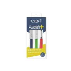 Opinel Sada Trio Essentiels N°312, 2 nože + škrabka 002359 obraz