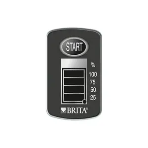 Brita Náhradní indikátor data výměny filtru Brita Memo, černý 1033044 obraz