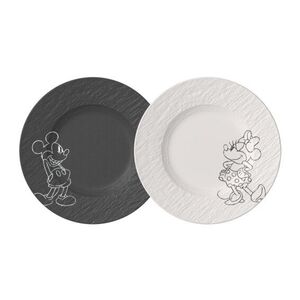Villeroy & Boch Sada dezertních talířů Manufacture Rock – Mickey Mouse, 2 ks 10-4719-8511 obraz