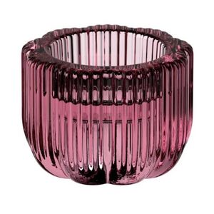 Villeroy & Boch Skleněný svícen 2v1 Fleur Cassis, Ø 6, 5 cm 11-7340-0860 obraz