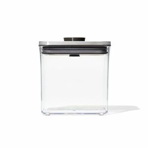 OXO Dóza na potraviny Steel POP s nerezovým víkem, obdélník, 1, 6 l 3118800 obraz