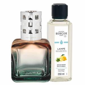 Maison Berger Paris Katalytická lampa Glacon, duhová zelená + náplň Verbena, 250 ml 4897 obraz