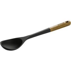 Staub Lžíce servírovací silikonová, s dřevěnou rukojetí, 31 cm 1003595 obraz