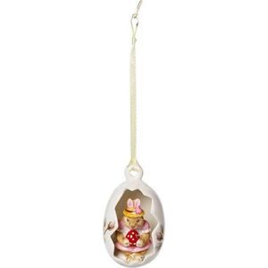 Villeroy & Boch Bunny Tales velikonoční závěsná dekorace, zaječice Anna ve vajíčku 14-8662-6877 obraz