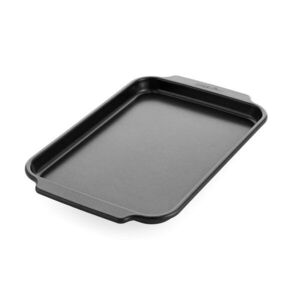 GreenPan Nízký plech na pečení s nepřilnavým povrchem, Bistro, 33 × 23 cm, černá CC007770-001 obraz