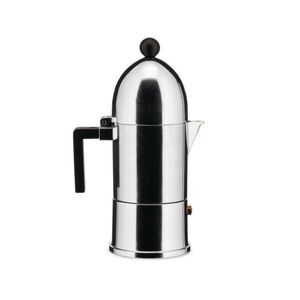 Alessi La Cupola konvička na kávu, 6 šálků, hliníková 9095/6BFM obraz