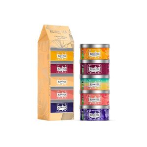 Kusmi Tea Dárková sada Herbal teas, 5 miniatur se sypaným bylinným a ovocným čajem, 98 g 21334A1141 obraz