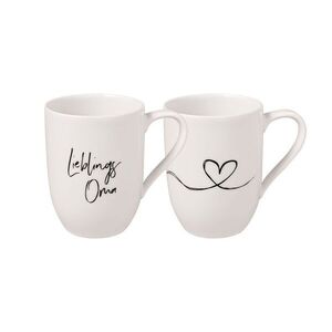 Villeroy & Boch Sada dvou hrnků Statement "Lieblings Oma", 0, 34 l 10-1621-8410 obraz